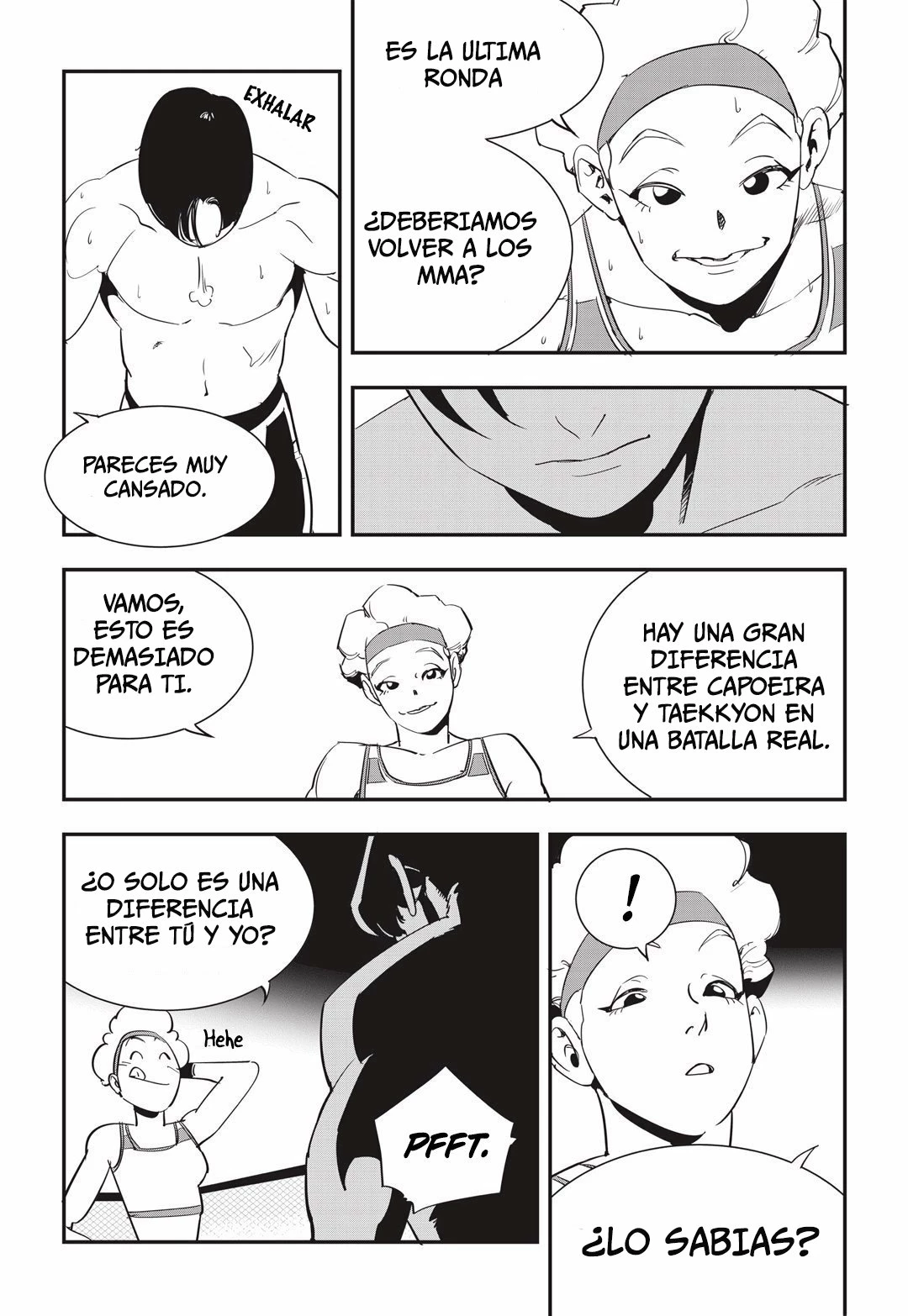 Aula de Lucha 3 > Capitulo 23 > Page 261